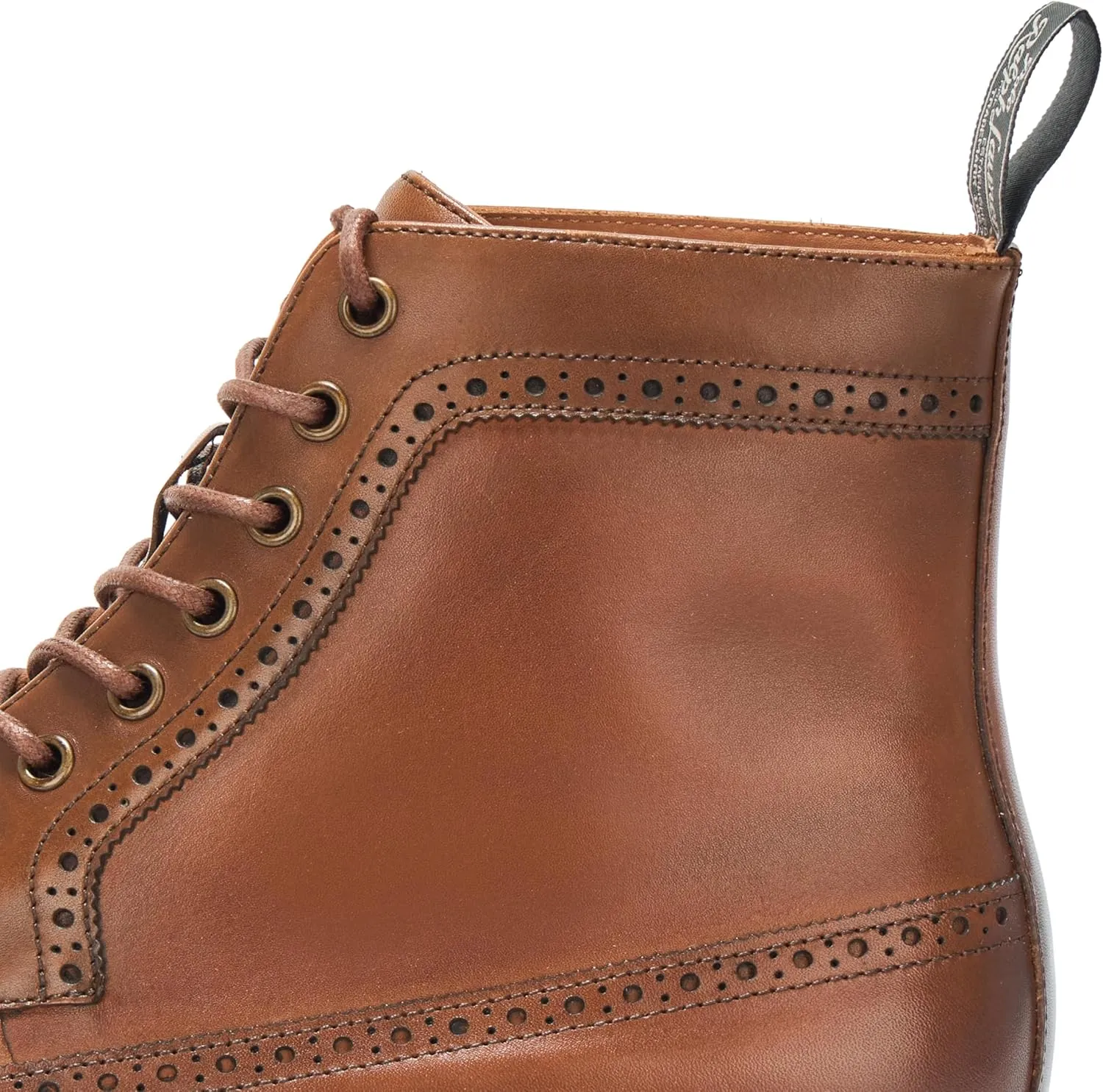 POLO RALPH LAUREN Men's Asher Leather Wingtip Boot Ankle