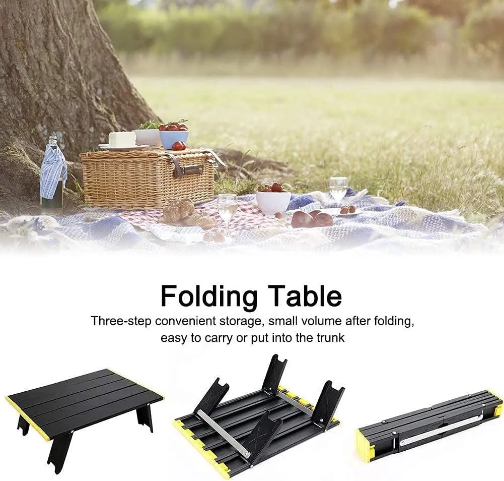 Portable Folding Table，Folding Table Camping Table Aluminumy Portable Folding Camping Table Outdoorniture Foldable Mountaineetable Foldable Lightweight Camping Table/a