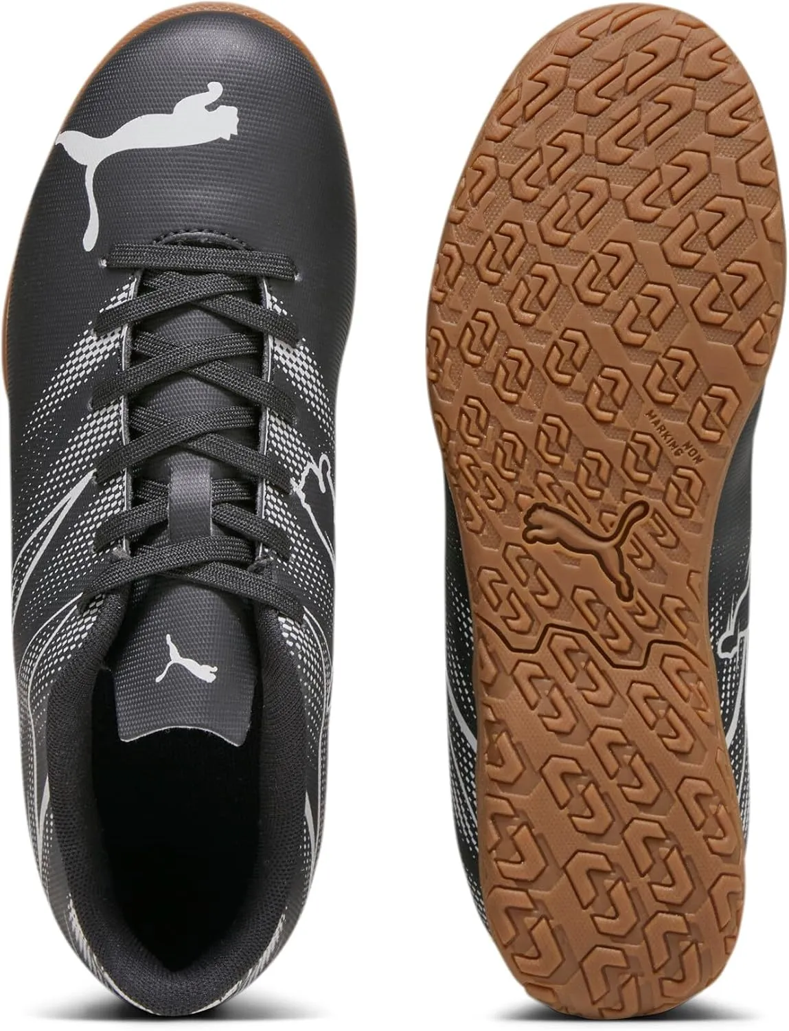 PUMA Unisex-Child Attacanto Indoor Training Soccer Shoe