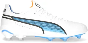 PUMA Women's Fg Outsole King Ultimate Ag Soccer Cleated, Firm Ground, Turf-White-Size 9 M