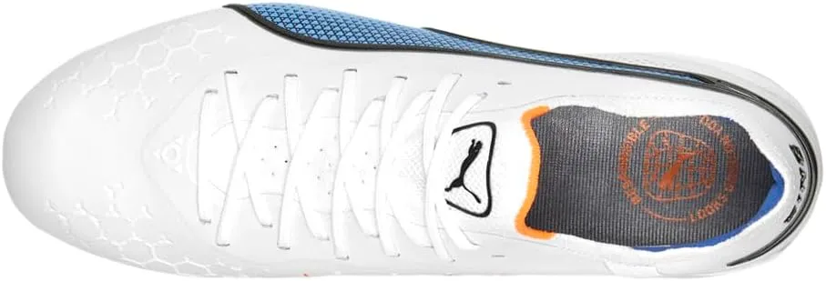 PUMA Women's Fg Outsole King Ultimate Ag Soccer Cleated, Firm Ground, Turf-White-Size 9 M