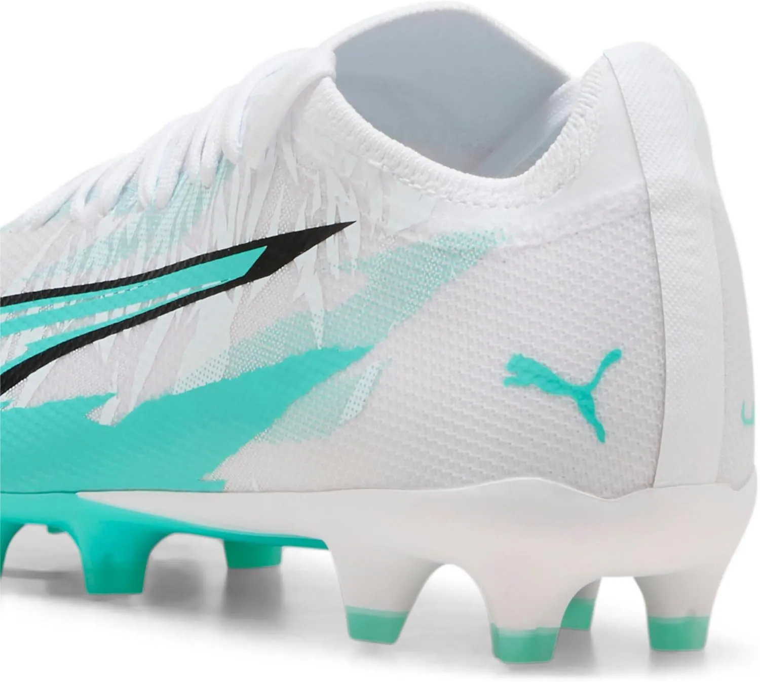 PUMA Women's Ultra Match Firm, Artificial Ground Soccer Cleats, Poison Pink-White-Black, 11