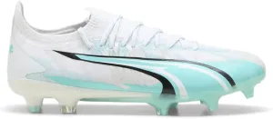 PUMA Womens Ultra Ultimate Rush Firm GroundArtificial Ground Soccer Cleats - White - Size 7.5 M, 10795901