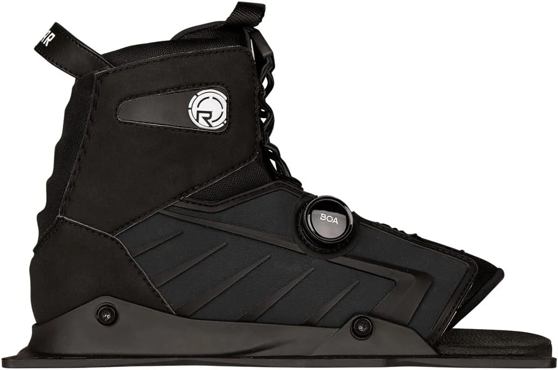 Radar Vector BOA Rear Feather Frame Waterski Boot - Blackout 2025