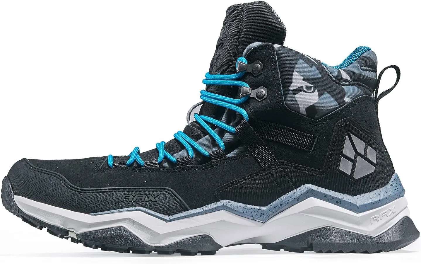 RAX Men's Wild Wolf Mid Venture Waterproof Lightweight Hiking Boots