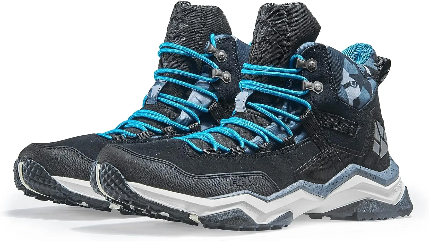 RAX Men's Wild Wolf Mid Venture Waterproof Lightweight Hiking Boots