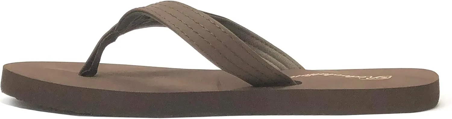 REDVOLUTION New Women's Classic Beach Flip Flop Soft Sandals Slip on Shoe Maui