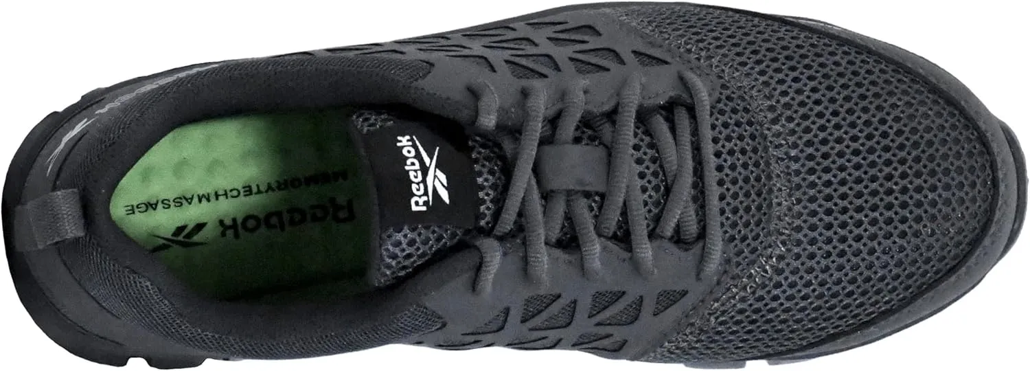 Reebok Men's Rb4041 Sublite Cushion Safety Toe Athletic Work Shoe Black