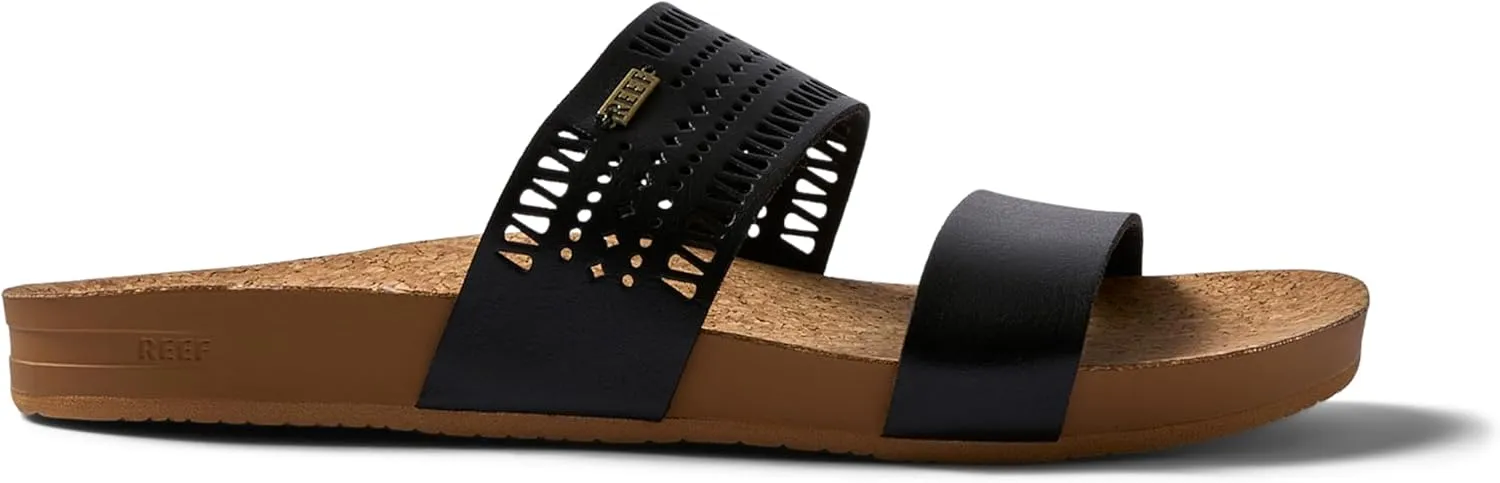 REEF Cushion Vista Perf Women's Platform Fashion Sandal, Arch Support, Ultra Soft Cushion Footbed