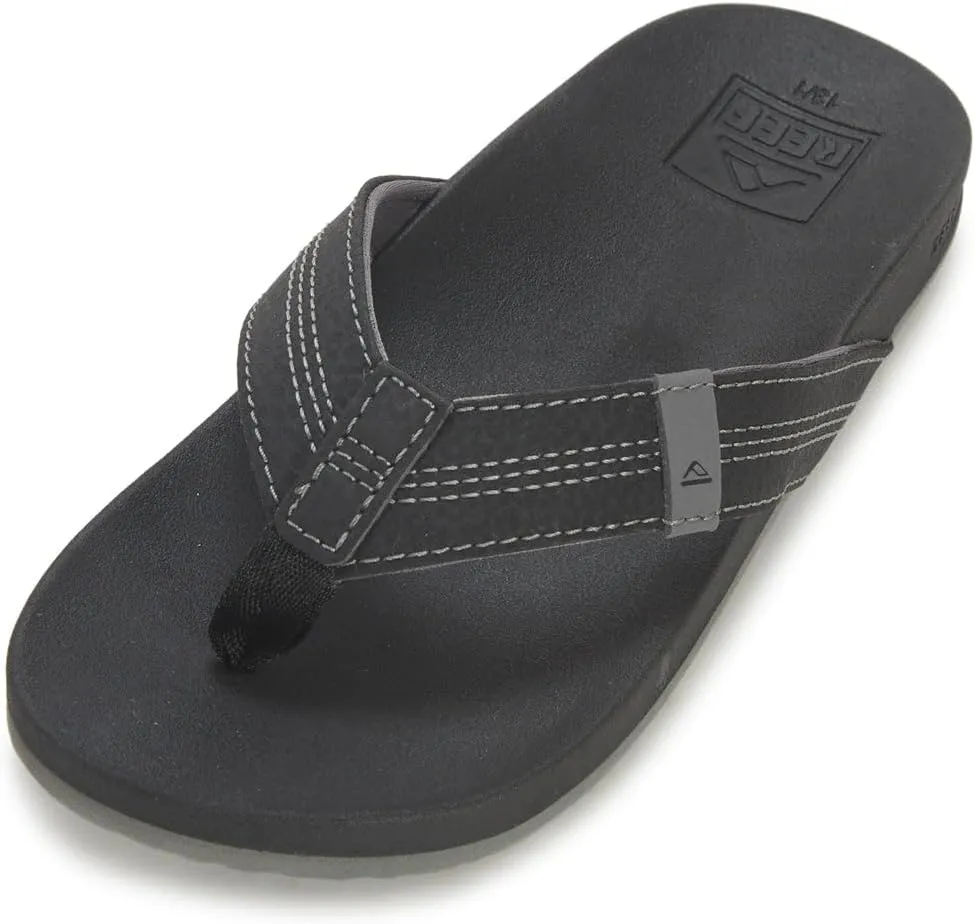 REEF Kids' Cushion Phantom Flip Flop Sandal, Ultra Soft Cushion Footbed