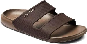 REEF Oasis Double Up Men's Waterproof Slide Sandal, Soft and Supportive Molded Footbed