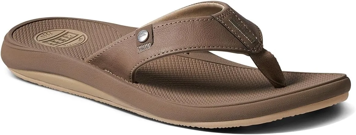 REEF Phantom Nias Men's Beach Flip Flop, Lightweight & Soft and Supportive Molded Footbed