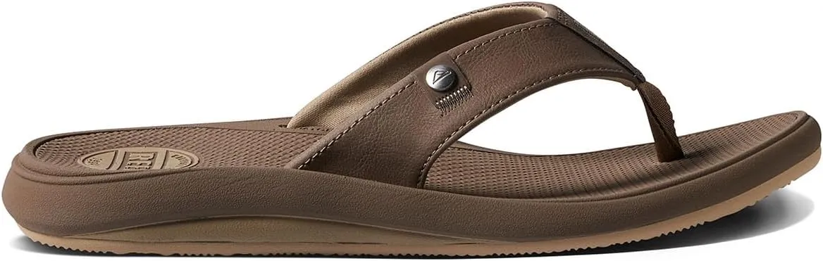 REEF Phantom Nias Men's Beach Flip Flop, Lightweight & Soft and Supportive Molded Footbed