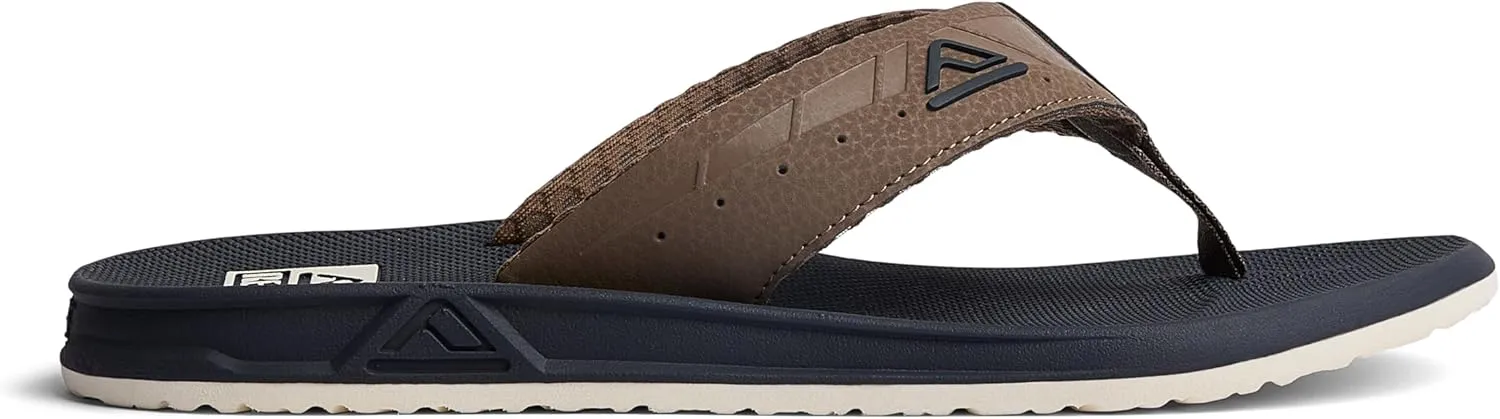 REEF Phantoms Men's Beach Flip Flop, Water Friendly, Soft and Supportive Molded Footbed