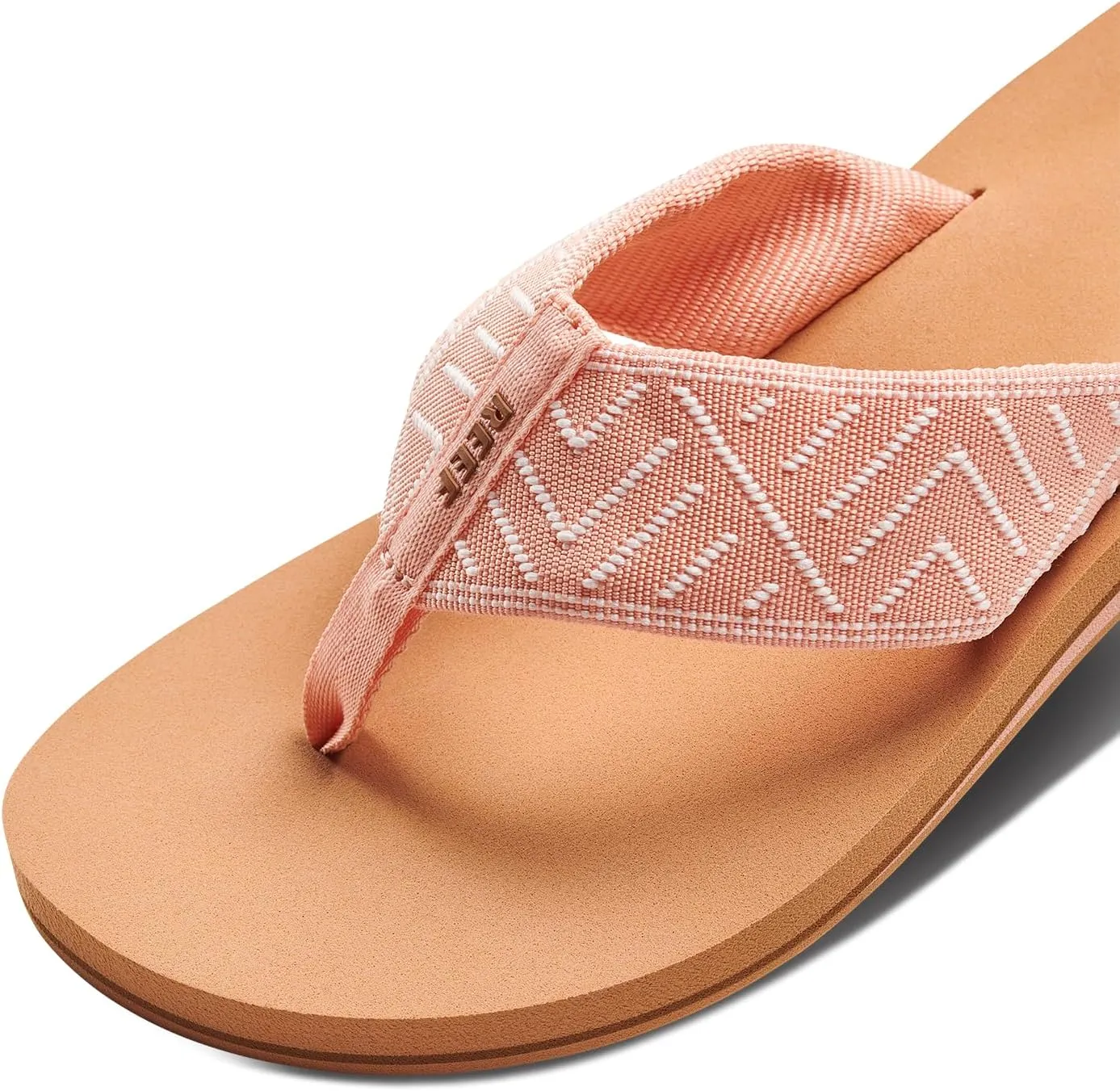 REEF Spring Woven Women's Beach Flip Flop, Soft Woven Strap & Cushion Footbed