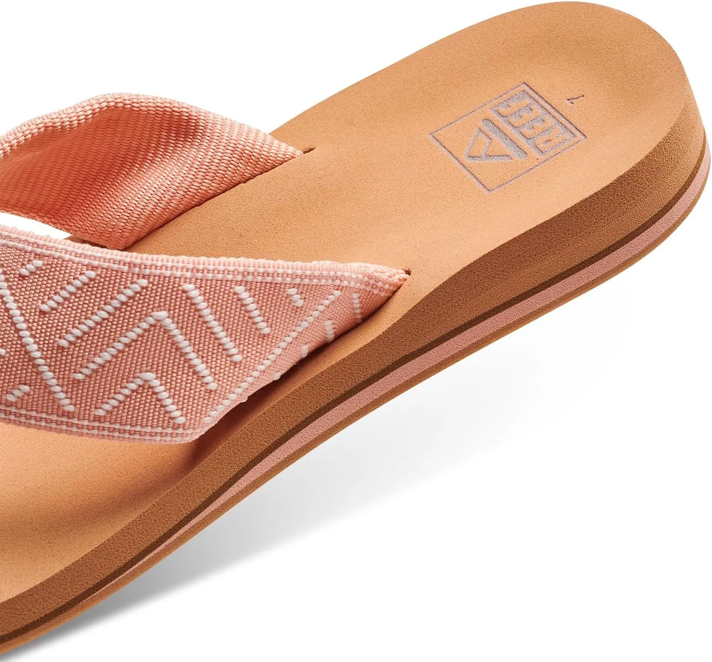 REEF Spring Woven Women's Beach Flip Flop, Soft Woven Strap & Cushion Footbed