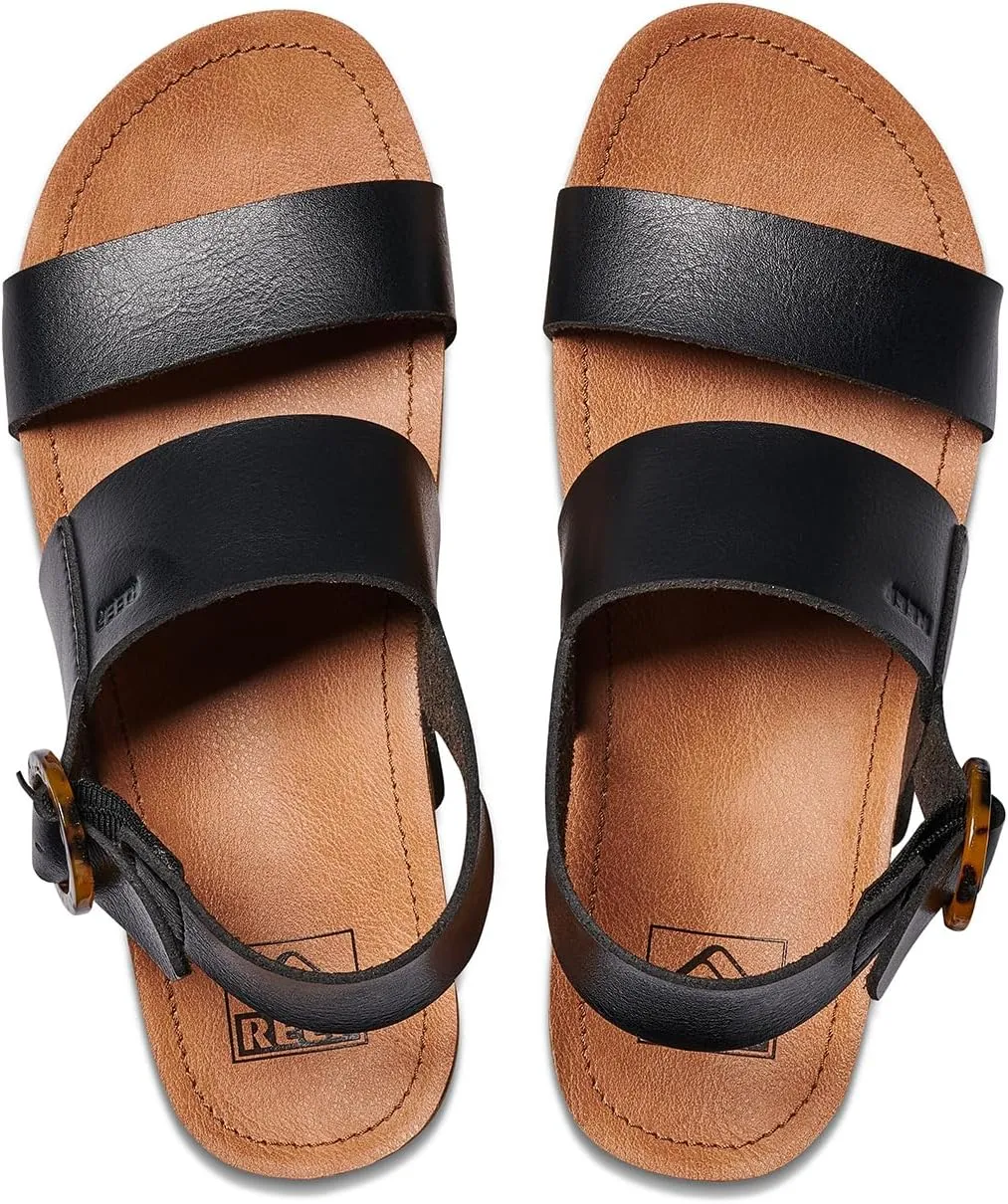 REEF Vista Hi Buckle Women's Platform Fashion Sandal, Arch Support, Ultra Soft Cushion Footbed