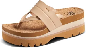 Reef Women's Vista Higher Savanah Fashion Platform Sandal, Soft Cushion Footbed, Arch Support