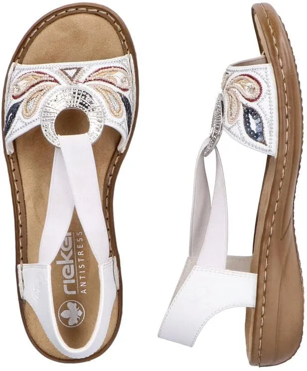 Rieker 608B4 Regina Women's Sandals - Comfort & Style