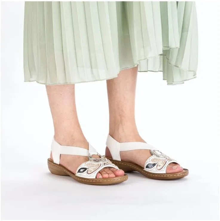 Rieker 608B4 Regina Women's Sandals - Comfort & Style