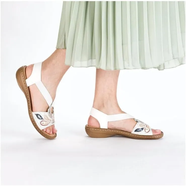 Rieker 608B4 Regina Women's Sandals - Comfort & Style