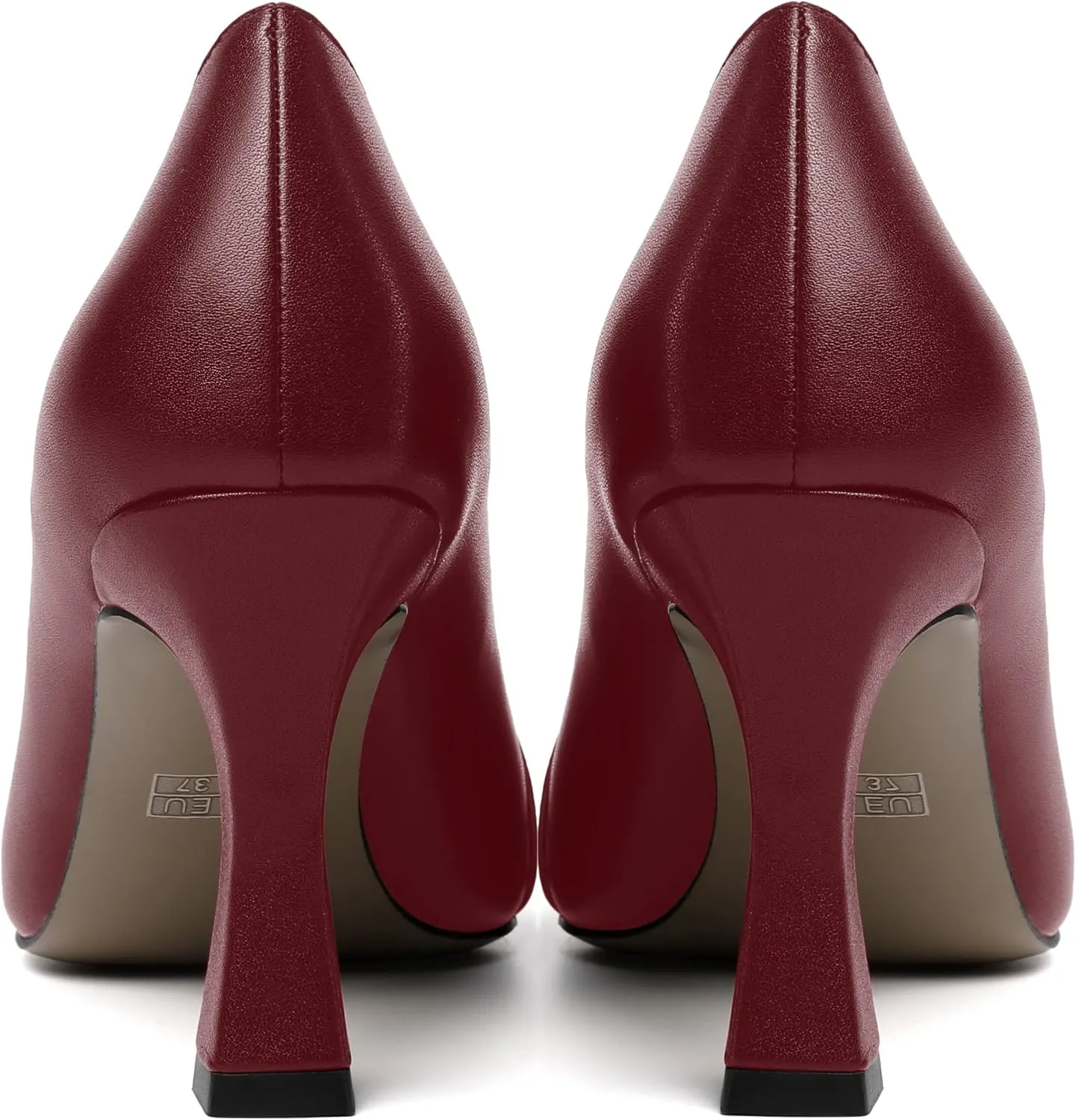 ROSERWISH Womens Slip On Elegant Wedding Fashion Pointed Toe Matte Stiletto High Heel Pumps Dress Shoes 3.5 Inch