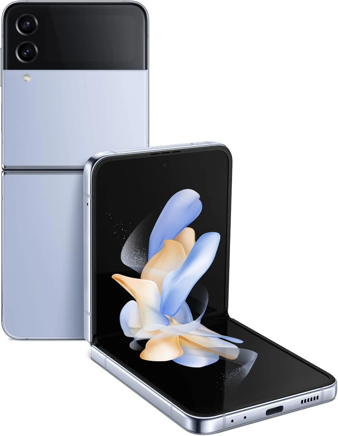 SAMSUNG Galaxy Z Flip 4 5G, US Version, 256GB, Blue - Verizon (Renewed)