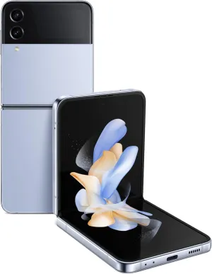 SAMSUNG Galaxy Z Flip 4 5G, US Version, 256GB, Blue - Verizon (Renewed)