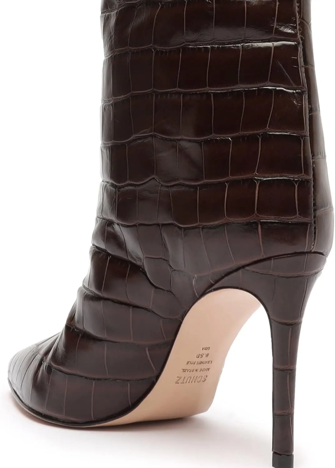 SCHUTZ Women's Maryana Leather Dress Boot