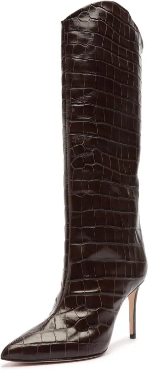 SCHUTZ Women's Maryana Leather Dress Boot