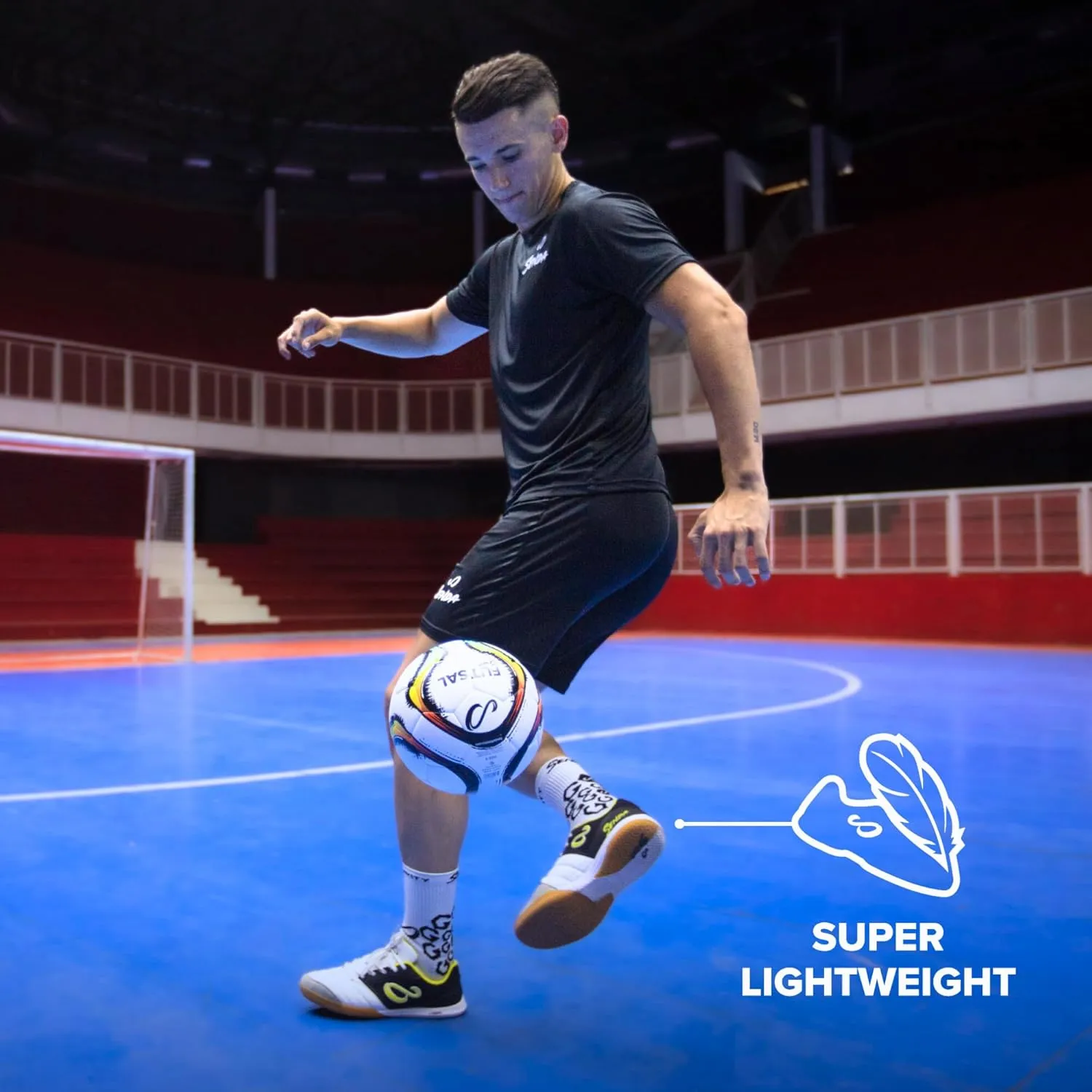 SENDA Ushuaia Club 2.0 Indoor Soccer, Court, and Futsal Shoes, Unisex, Adult and Youth Sizes