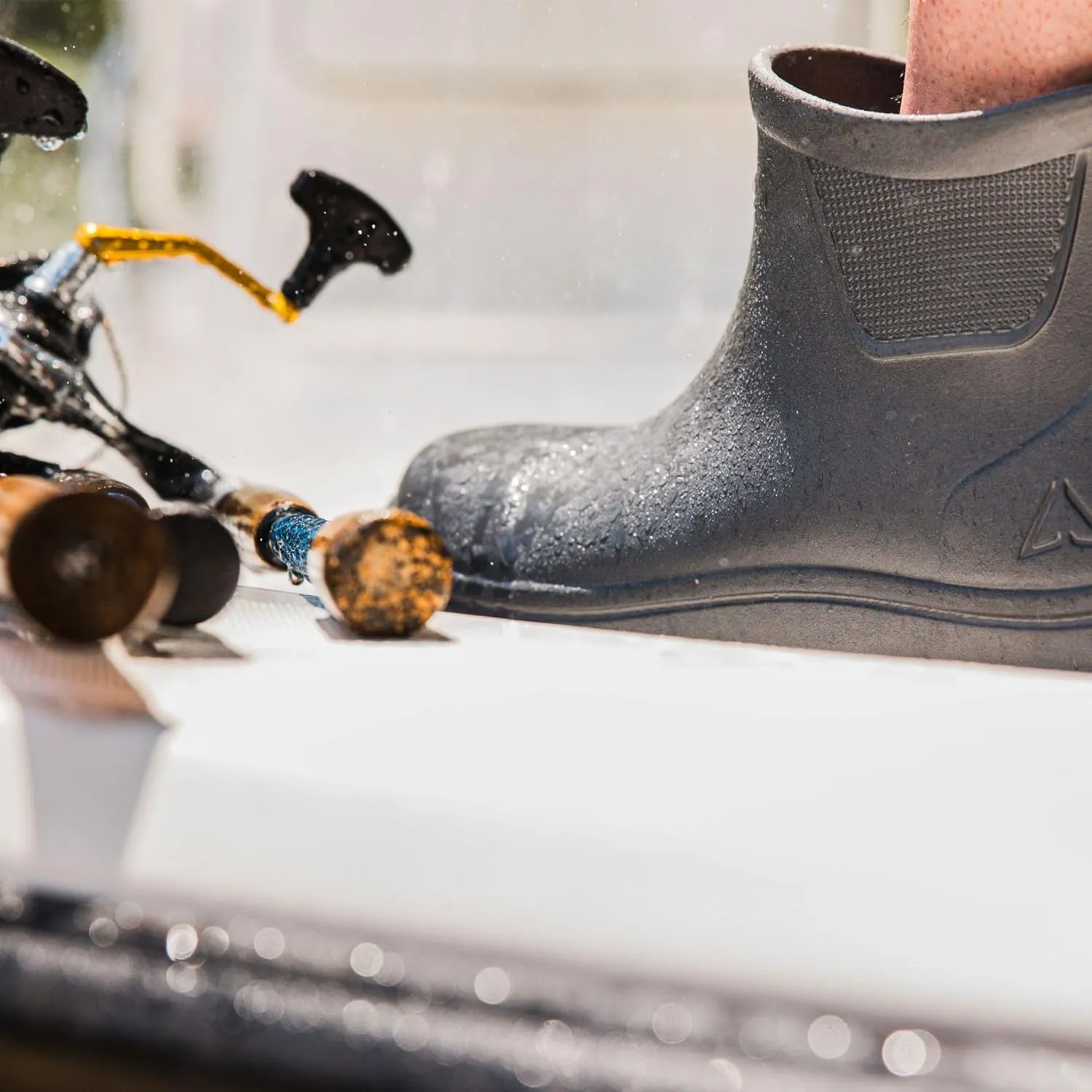 Shortys, Waterproof Deck Boots, Insulated, Lightweight, Hunting, Fishing, Wading, Mud, Garden, Rain, Chore Boot, Introducing The Lightest Fishing Deck Boot Ever Made!