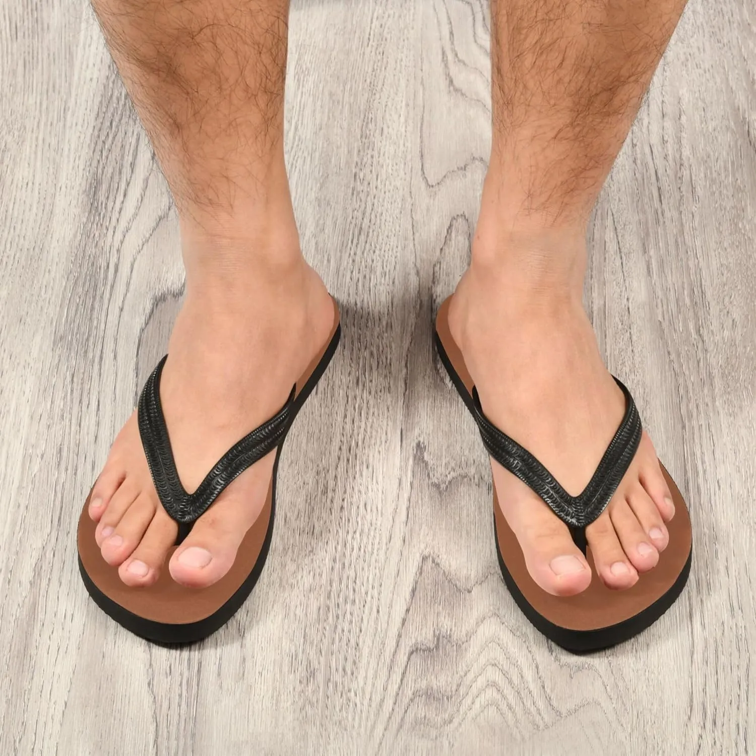 Sienna Flip Flops for Women/Men Sandals Home Slippers Hotel Spa Bedroom Travel Beach