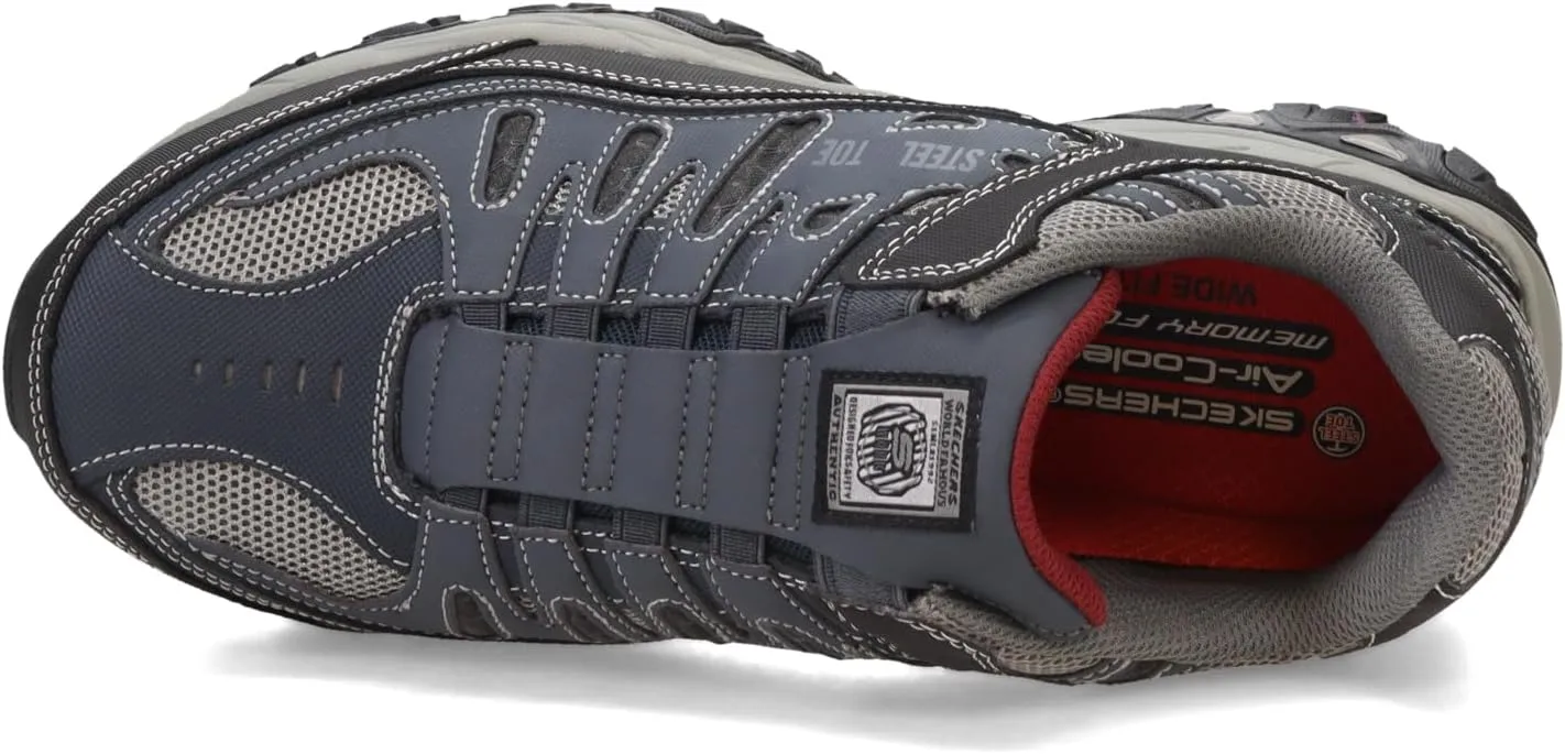 Skechers Men's Cankton Ebbitt Steel Toe Construction Shoe