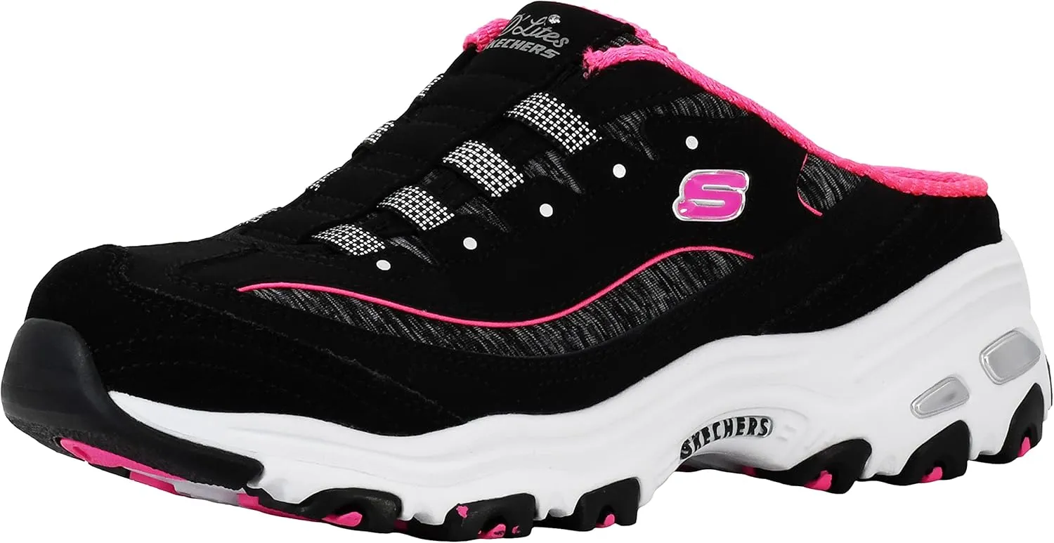 Skechers Sport Women's D'Lites Slip-On Mule Sneaker