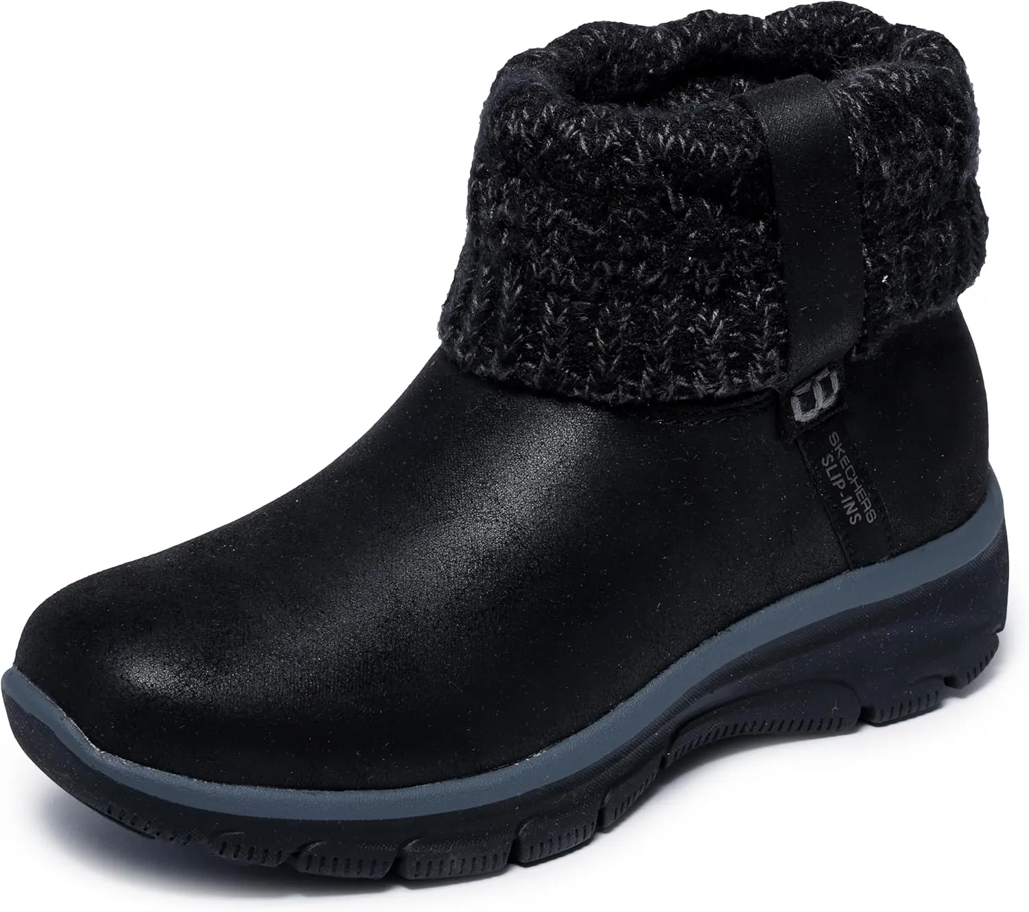 Skechers Women's Easy Going-Cozy Weather 2-Hands Free Slip-ins Ankle Boot