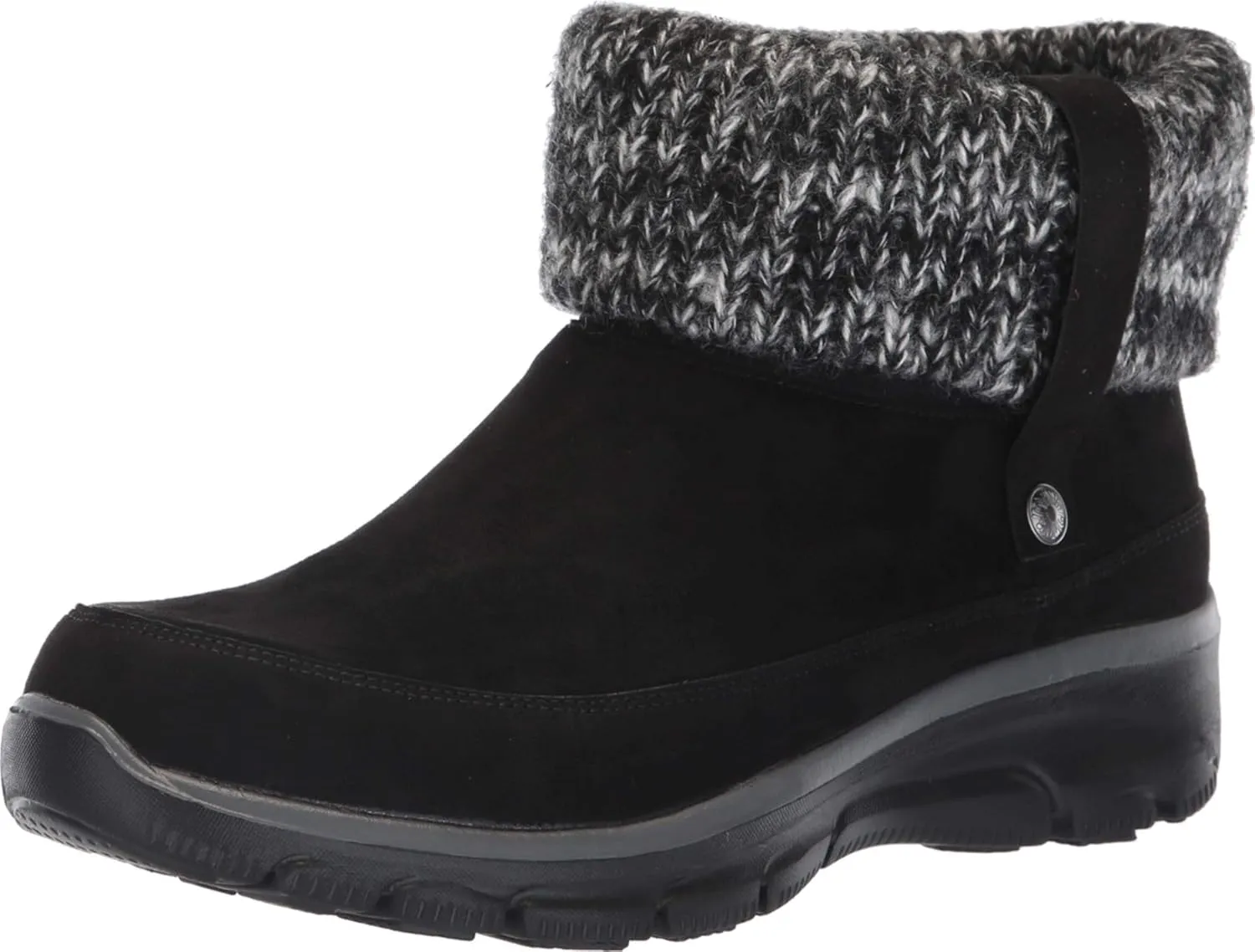 Skechers Women's Easy Going Heighten Foldover Knit Collar Boot