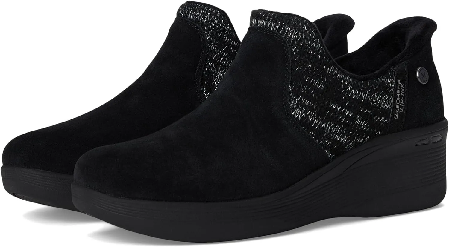 Skechers Women's Pier-lite-Lovely Autumn Martha Stewart-Hands Free Slip-ins Ankle Boot
