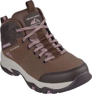 Skechers Women's Relaxed Fit: Trego - Trail Kismet Water-Repellent Mid-Top Hiking Boot Brown/Multi - 180001-BRMT
