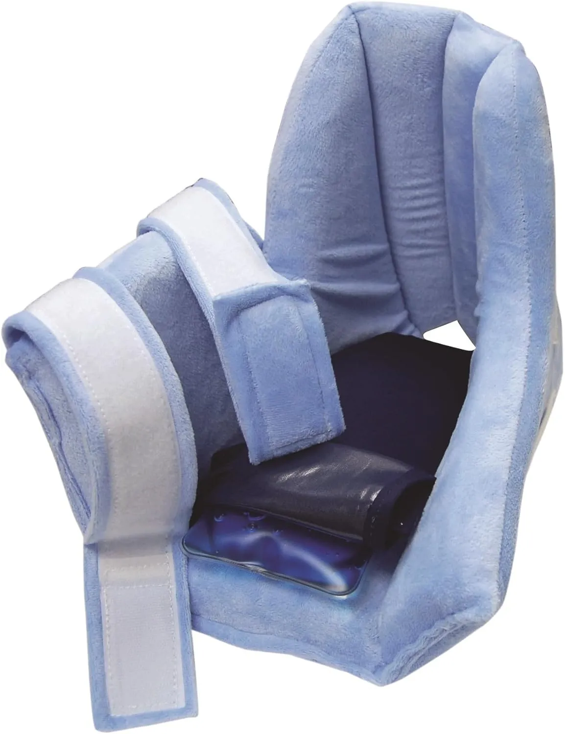 Skil-Care Heel Float Boot, Size Range Small through Large, Zero Heel Pressure, Cooling Gel Pack, Cozy Cloth Inner Cover, Anti-Foot-Drop Construction, 503034, 503035, 503036