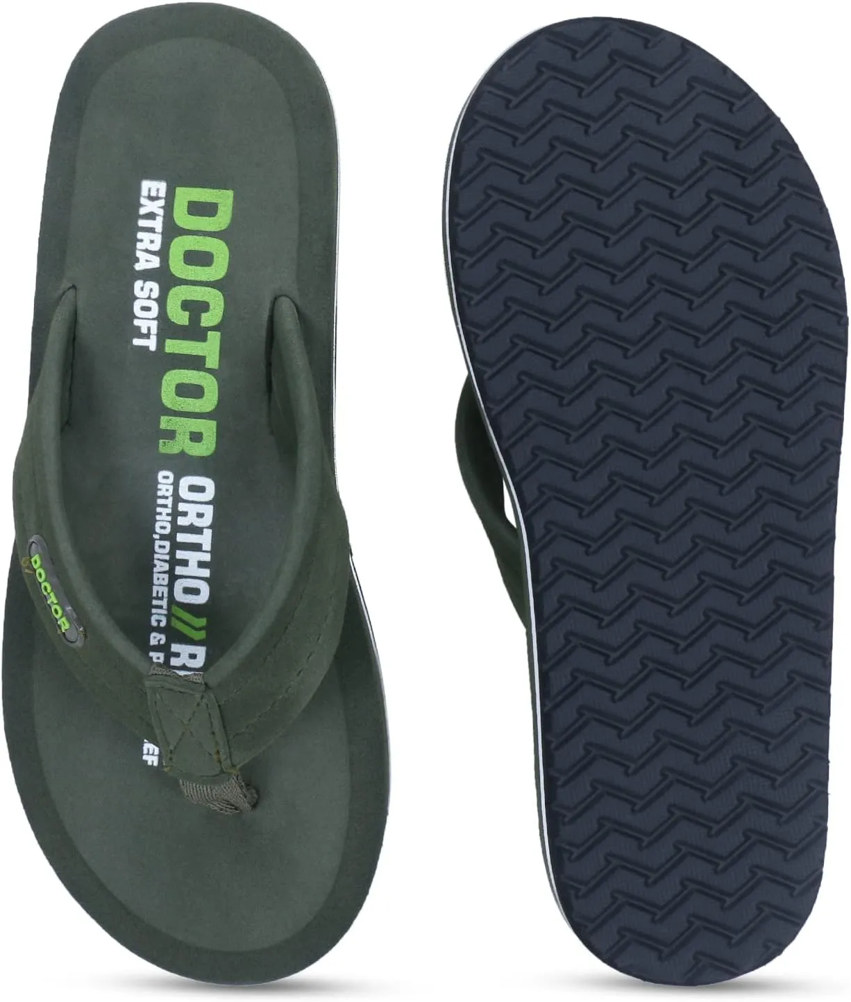 Slipper for Men's || Diabetic & Comfortable || Skid Resistant || Lightweight || Comfortable Footbed || Memory Foam Bounce Back Technology || Flip-Flop & Slippers D-32