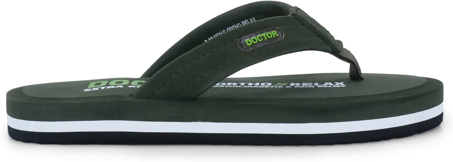 Slipper for Men's || Diabetic & Comfortable || Skid Resistant || Lightweight || Comfortable Footbed || Memory Foam Bounce Back Technology || Flip-Flop & Slippers D-32