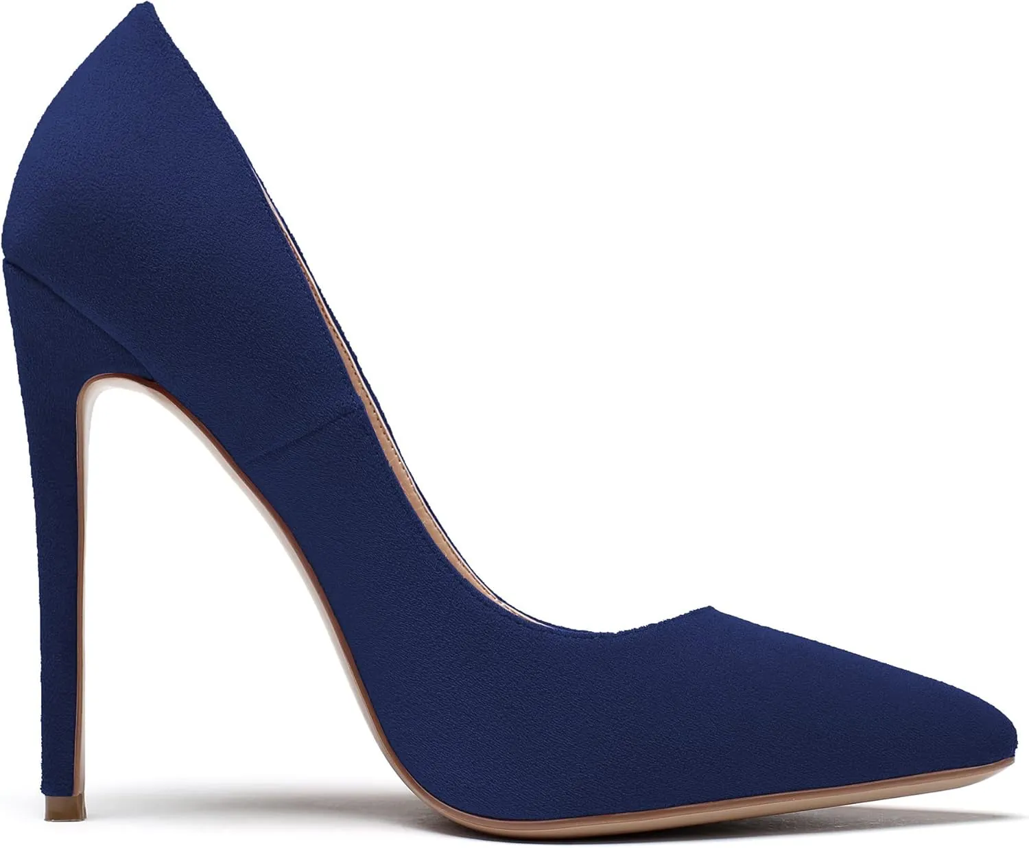 Soireelady Women's Pumps High Heel| Stiletto Heels Shoes |Slip on |Womens Elegant Dress Party Shoes 12CM 4.8 Inch