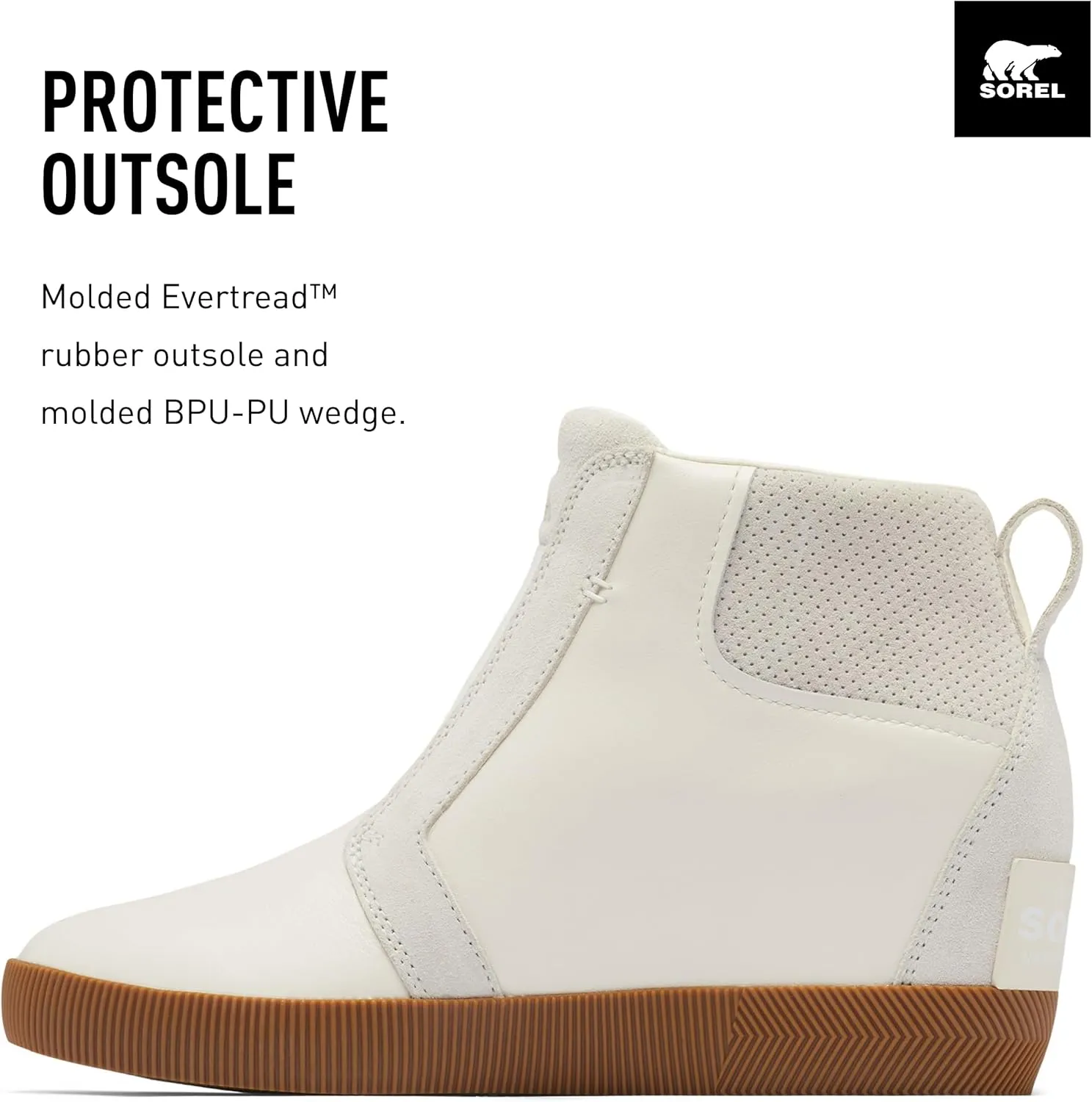 SOREL Women's Out N About Pull On Wedge Boot