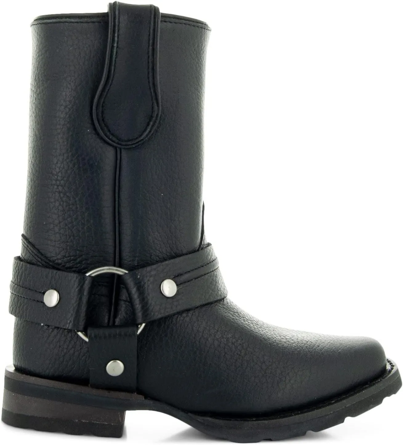 Soto Boots Kid's Square Toe Boots, Geniune Leather Kid's Cowboy Boots, Toddler Western Boots, K4005 (,)