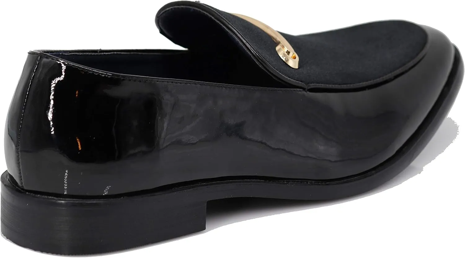 SPK05 Men's Vintage Satin Silky Floral Print Embroidery Loafers Slip On Shoes Classic Tuxedo Dress Shoes