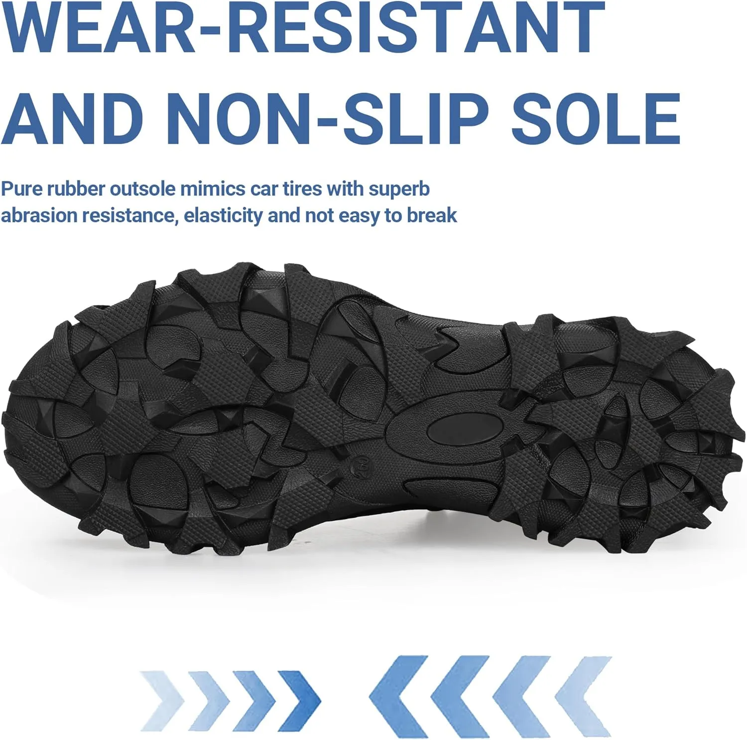 Steel Toe Work Boots for Men Safety Non Slip Comfortable Boots Industrial & Construction Boots