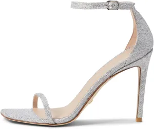 Stuart Weitzman Women's Nudist Curve 100 Patent Sandals