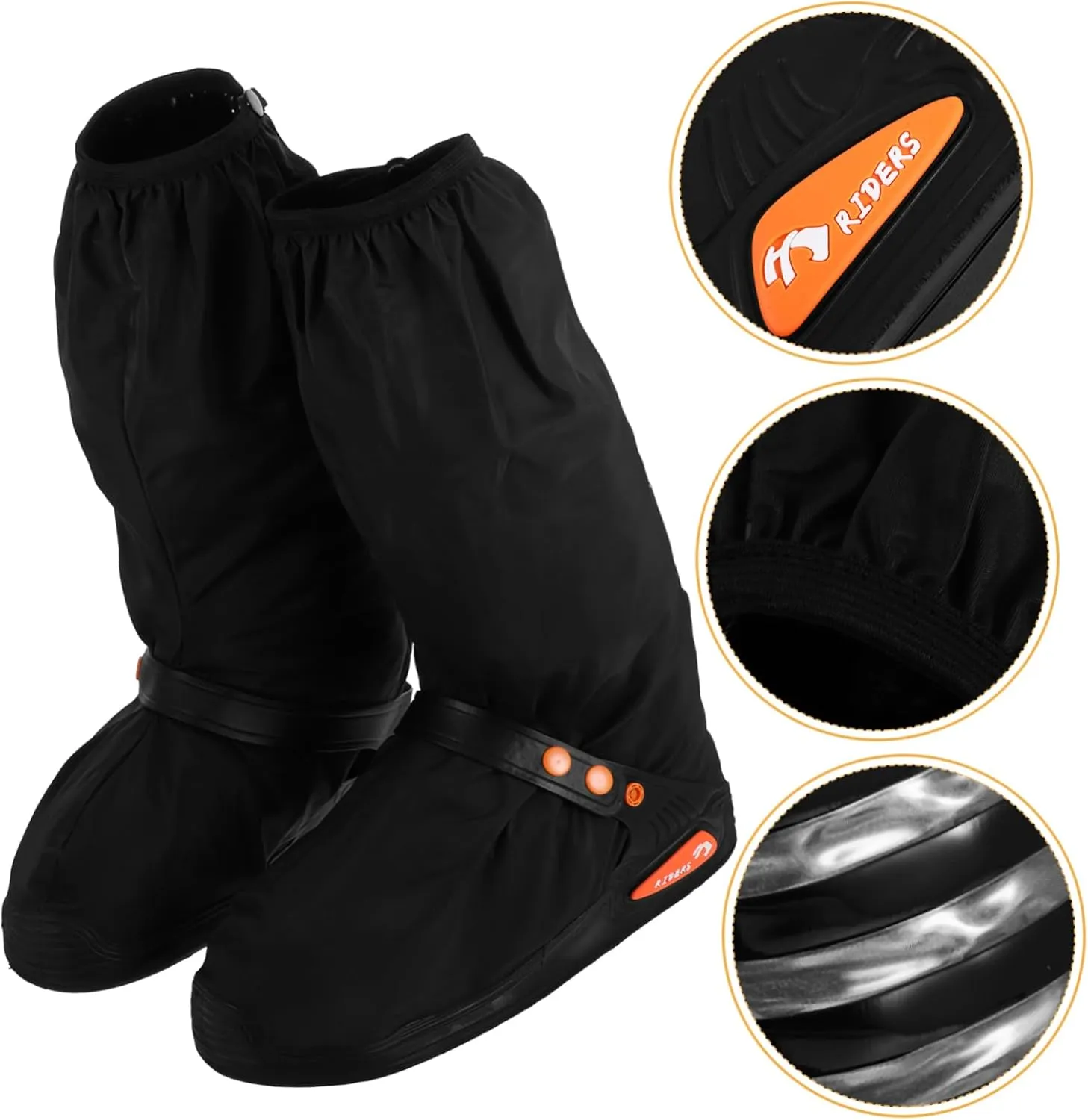 SUPVOX Rainproof Shoe Cover Shoe Covers for Rain Snow Ski Shoe Covers Rain Protection for Shoes Rain Boot