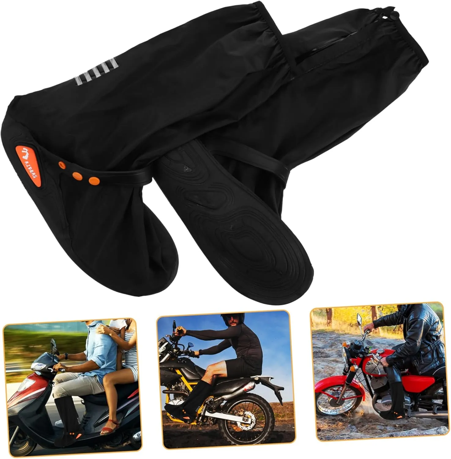 SUPVOX Rainproof Shoe Cover Shoe Covers for Rain Snow Ski Shoe Covers Rain Protection for Shoes Rain Boot